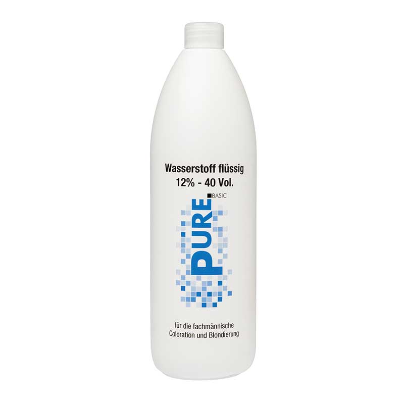 PURE Wasserstoff flüssig 12% für Coloration und Blondierung (1000 ml)