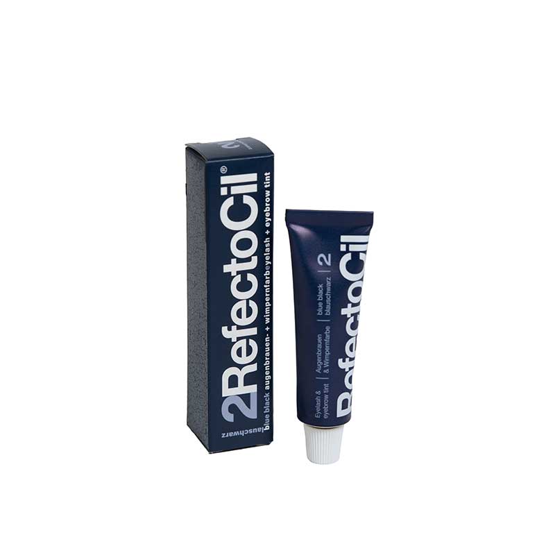 RefectoCil Augenbrauen- und Wimpernfarbe 2 Blauschwarz (15 ml)
