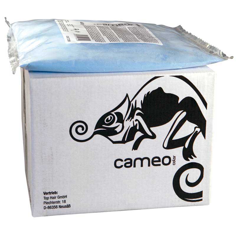 cameo color Blondierpulver Karton Blau (4 x 400 g)