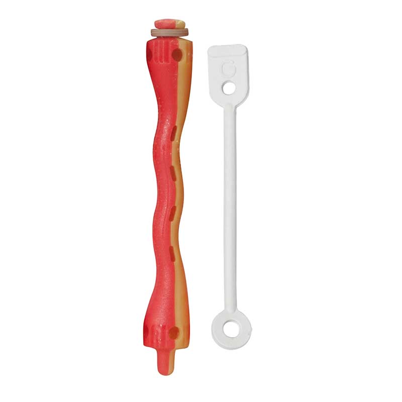 Mex pro Hair Kaltwellwickler Ø 8,5 mm rot/gelb (12 Stück)