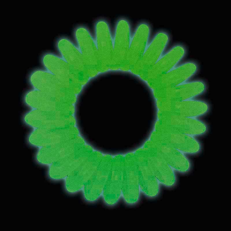 Twiddle - The Hair Ring Glow In The Dark (4 Stück)