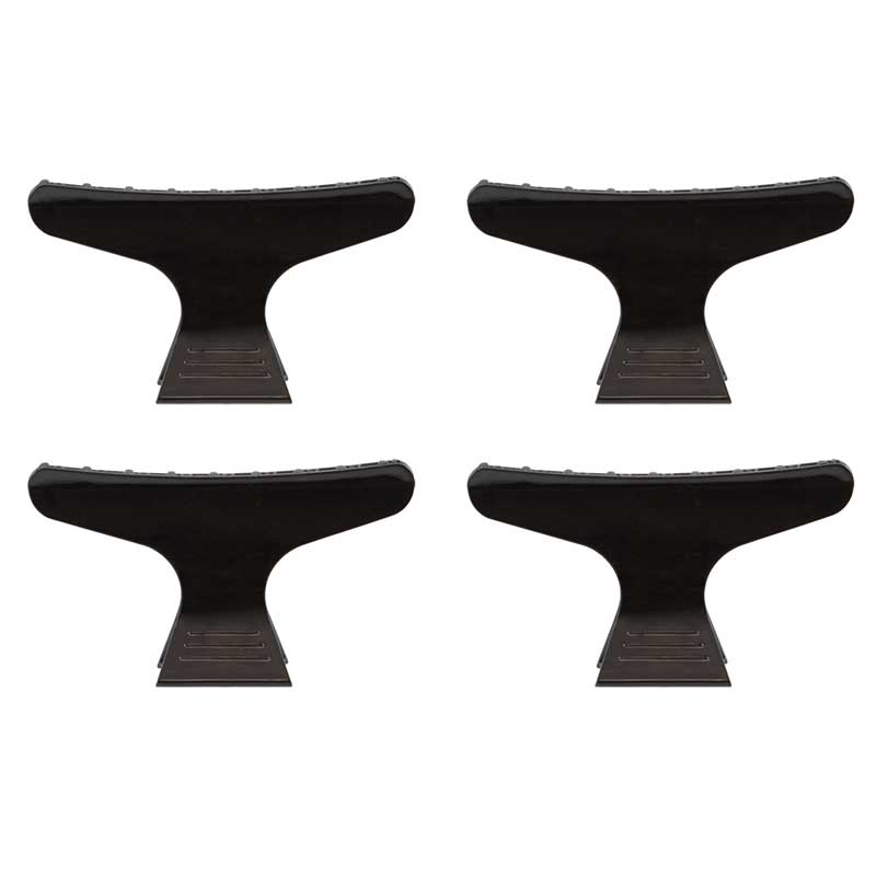 Mex pro Hair Butterfly Clipse 82 mm Schwarz (4 Stück)