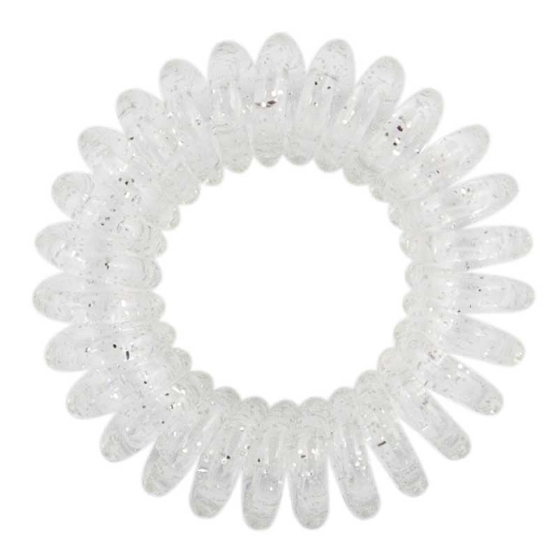 Twiddle - The Hair Ring Twinkle Silver (4 Stück)