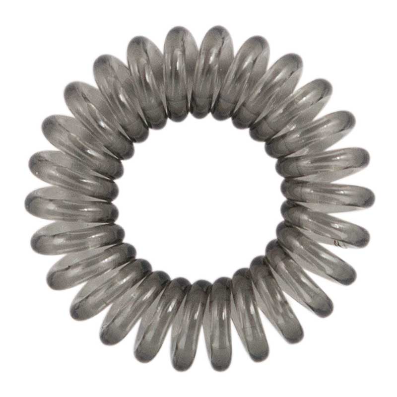 Twiddle - The Hair Ring Clear Grey (4 Stück)