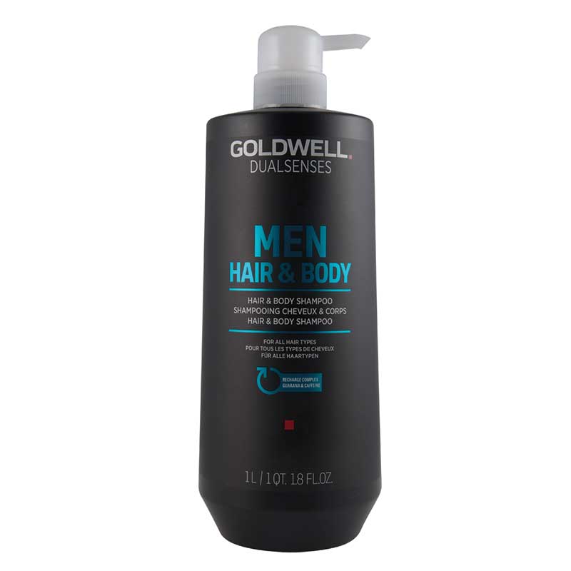 Goldwell Dual Senses For Men Hair & Body Shampoo (1000 ml)