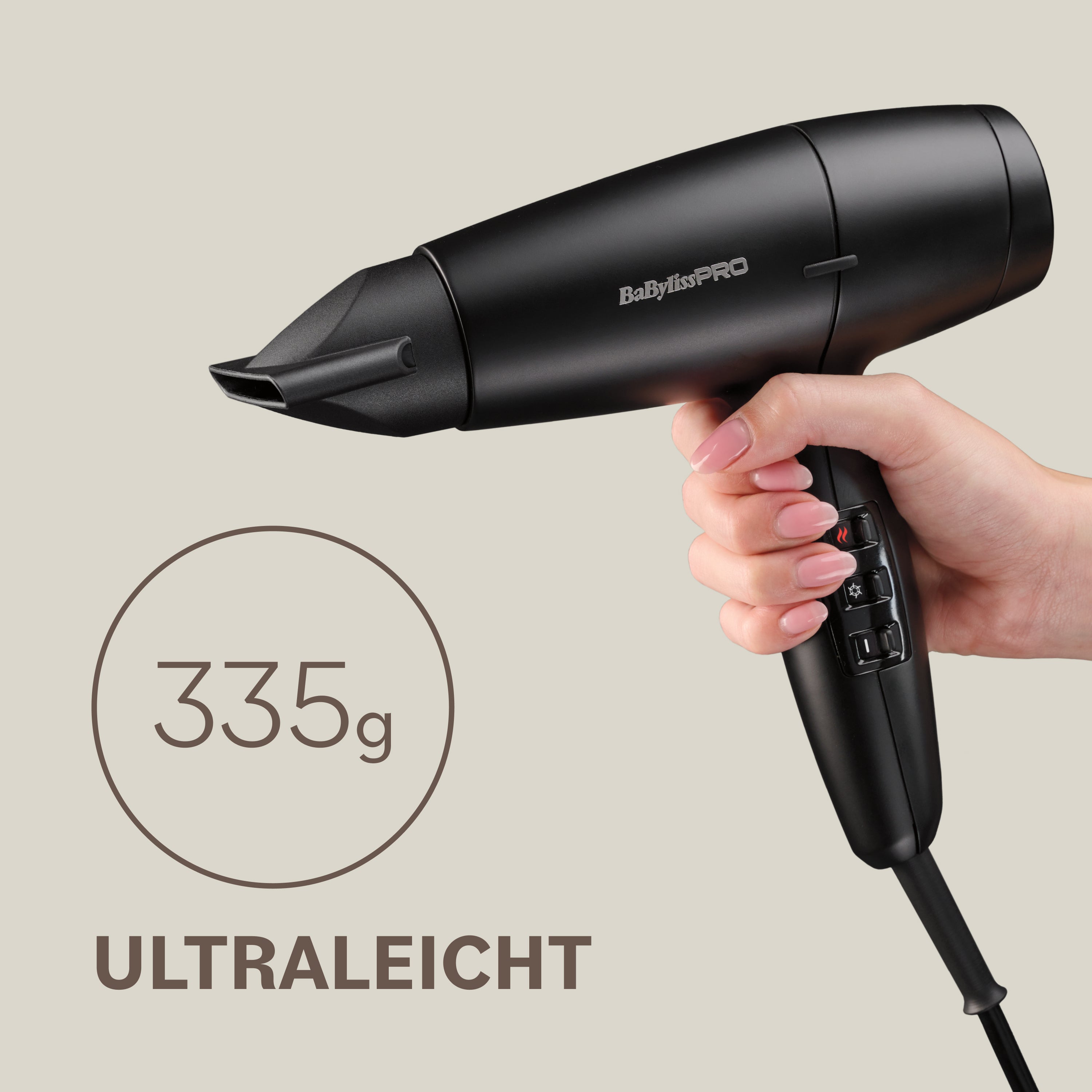 Babyliss LUPIA HI Speed Digital Compact Dryer