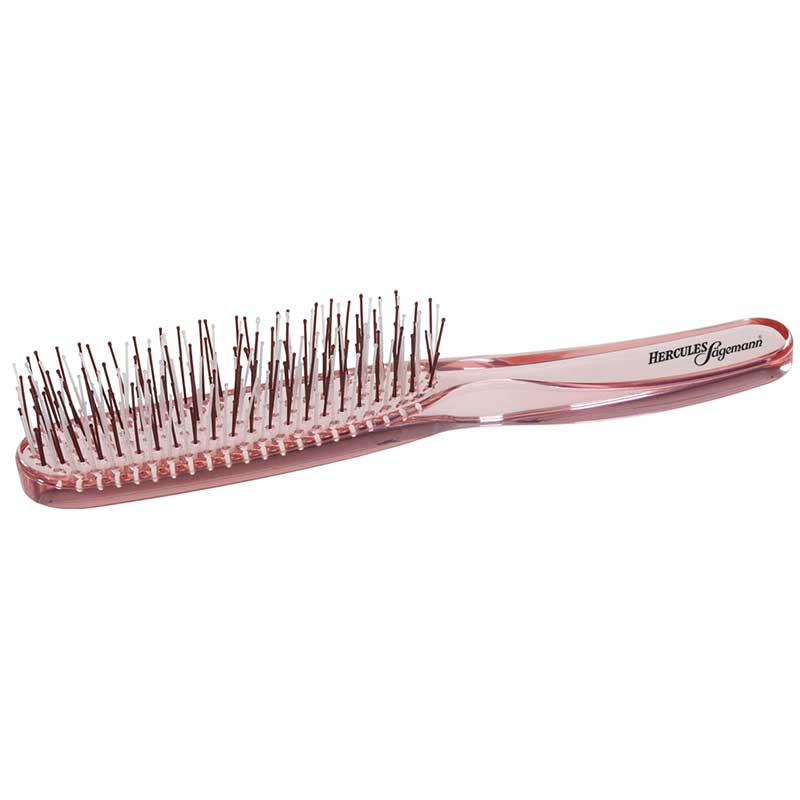 Hercules & Sägemann Scalp Brush Large, Rosa