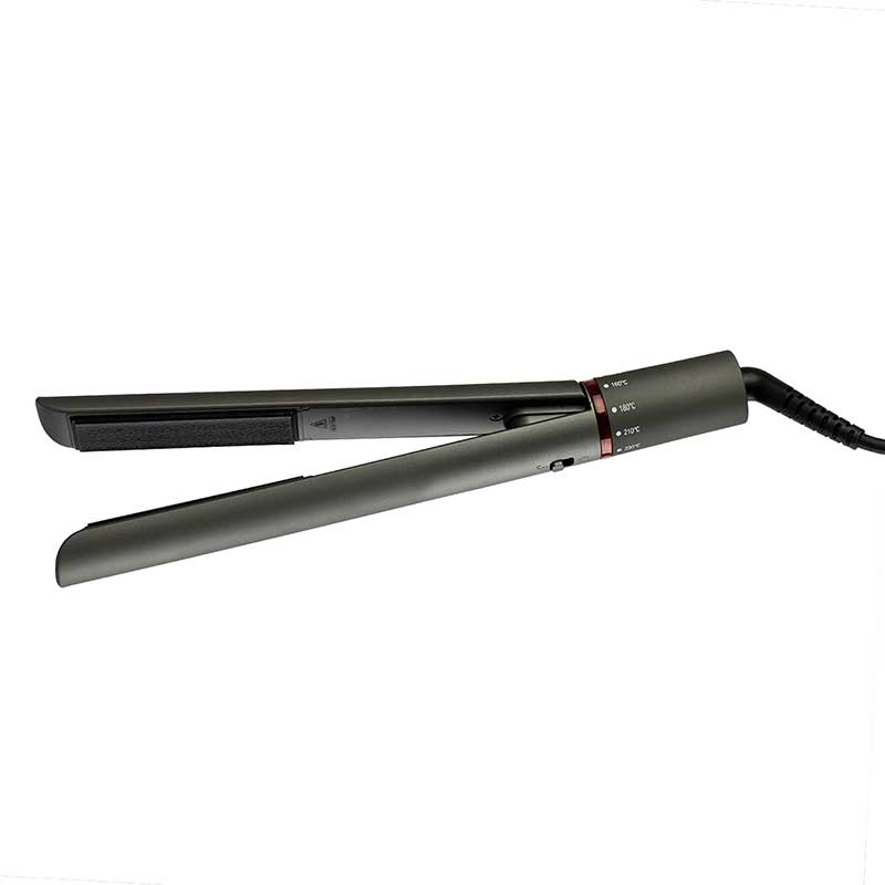 LOVE FOR HAIR Glätteisen Cylinder 166 Grau Soft Touch