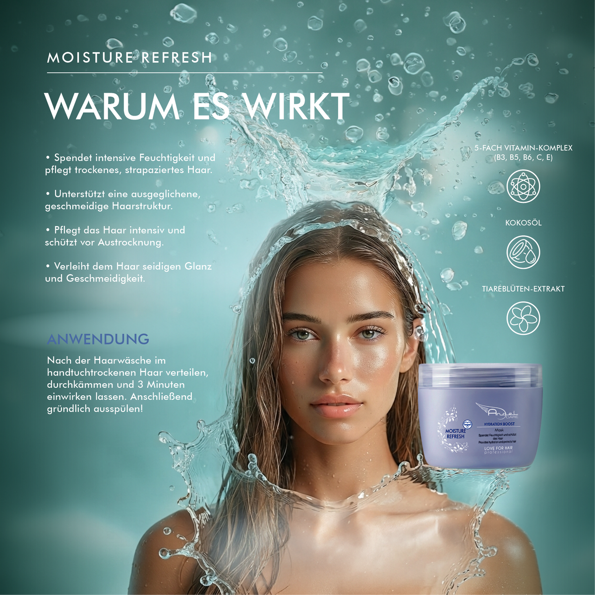 Angel Care Moisture Refresh Maske (200 ml)