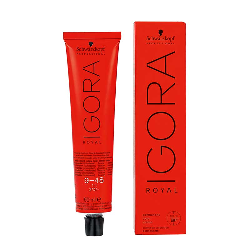 Schwarzkopf Igora Royal 9-48 Extra Hellblond Beige Rot (60 ml)