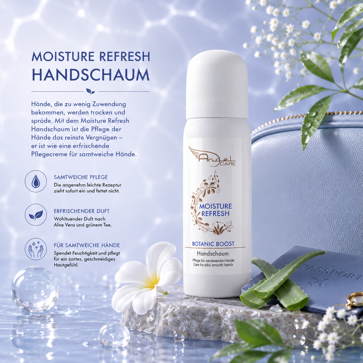 Angel Care Moisture Refresh Handcreme Schaum (50 ml)