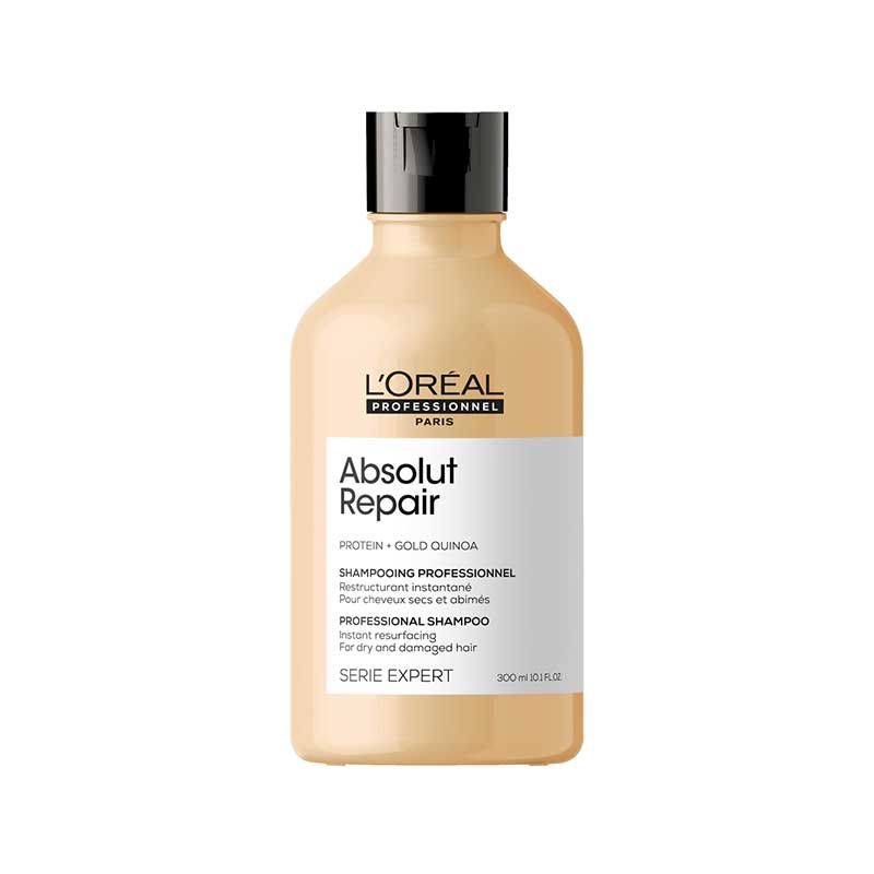 L'Oréal Professionnel Série Expert Absolut Repair Protein + Gold Quinoa Shampoo (300 ml)