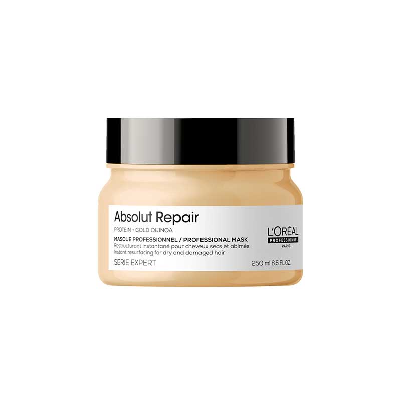 L'Oréal Professionnel Série Expert Absolut Repair Protein + Gold Quinoa Maske (250 ml)