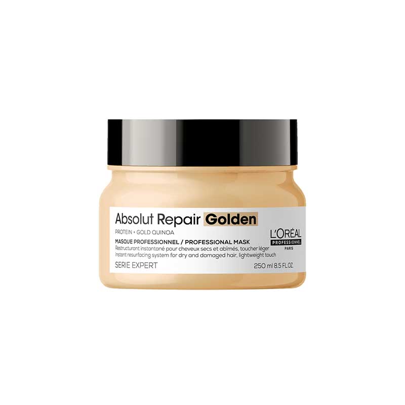 L'Oréal Professionnel Série Expert Absolut Repair Golden Protein + Gold Quinoa Maske (250 ml)
