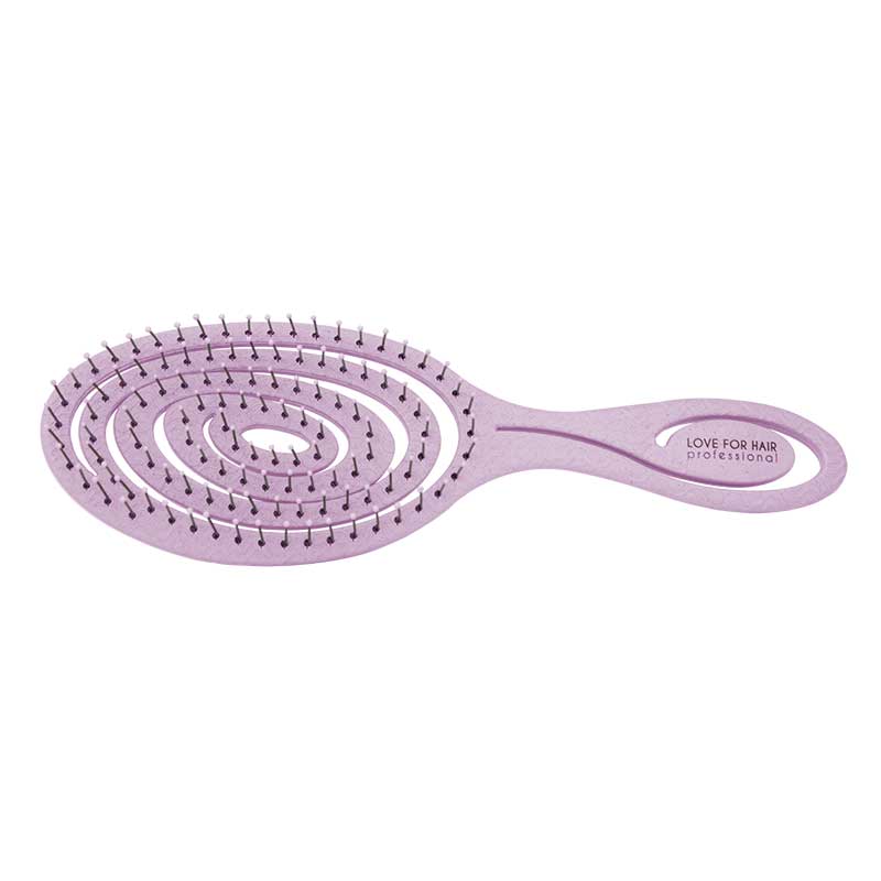LOVE FOR HAIR Yoga Brush - Rosa
