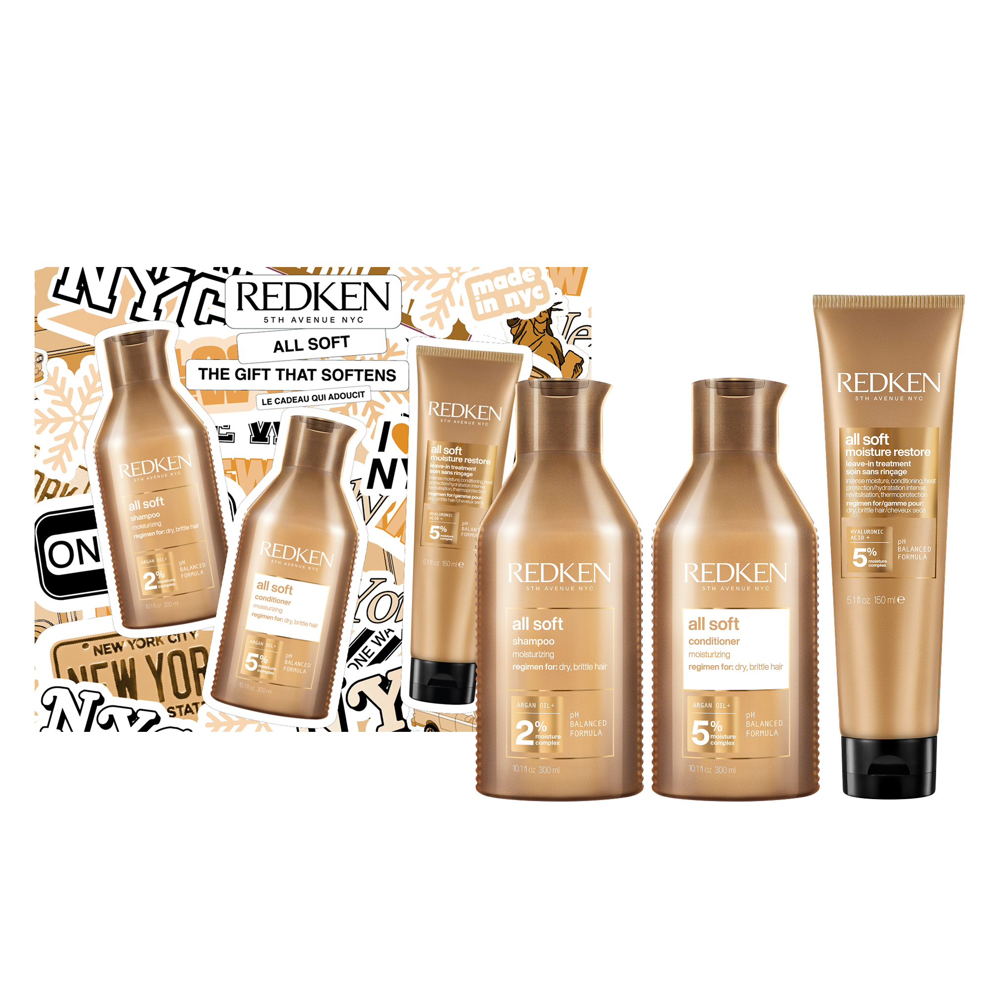 Redken All Soft XMAS KIT 2025