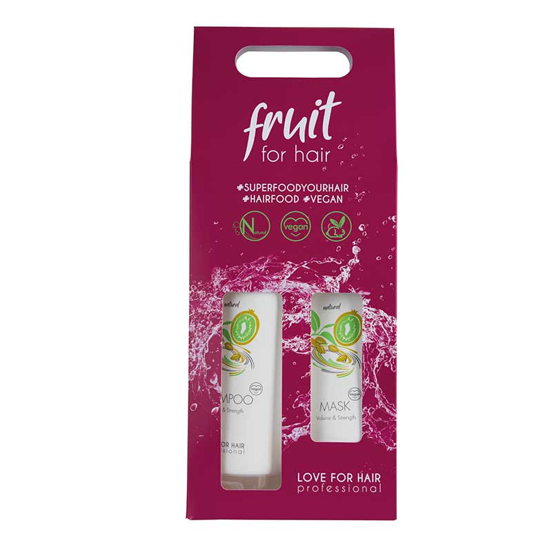 fruit for hair Volume & Strength Duo Pack (300 ml + 250 ml)