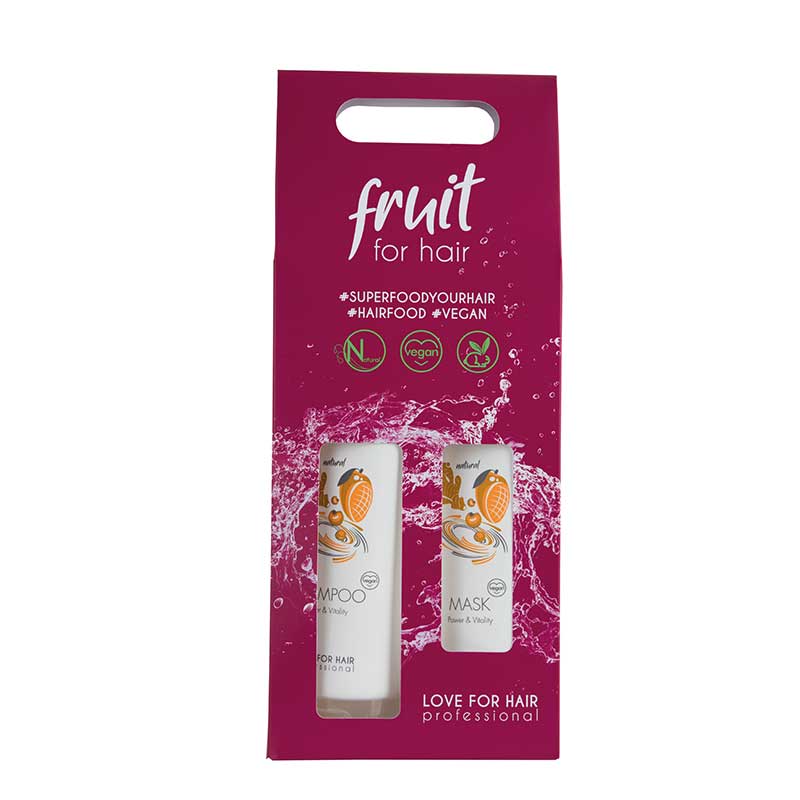 fruit for hair Power & Vitality Duo Pack (300 ml + 250 ml)
