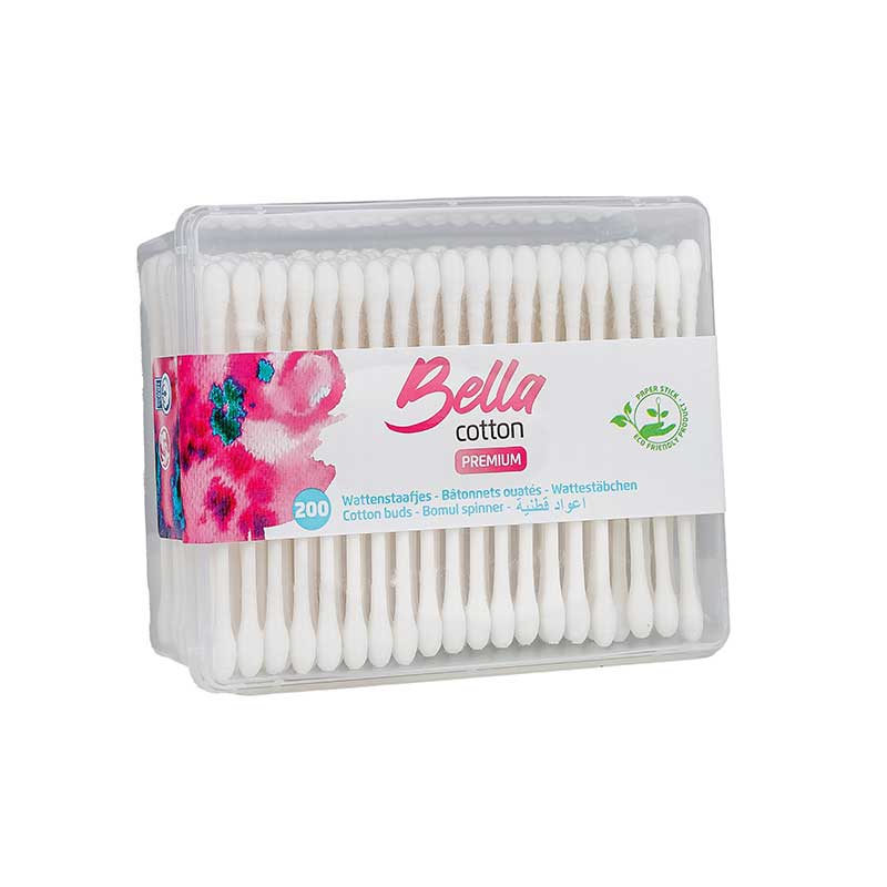 Mex pro Hair Papierwattestäbchen Bella Cotton (200 Stück)