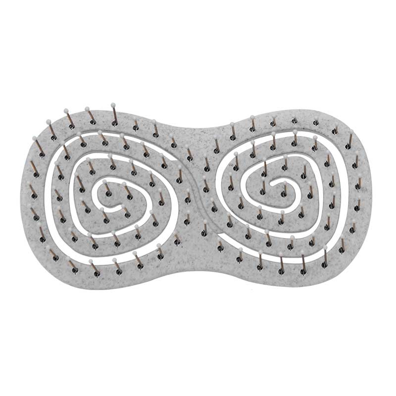 LOVE FOR HAIR Yoga Brush To Go - Grau