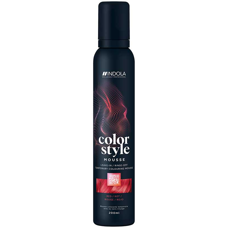 Indola Color Style Mousse Rot (200 ml)