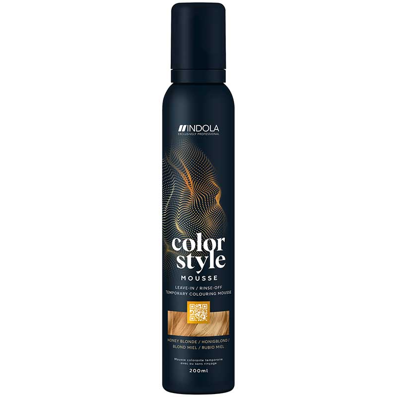 Indola Color Style Mousse Honigblond (200 ml)
