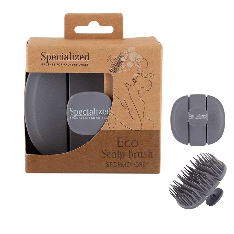 Eco Scalp Brush Grau