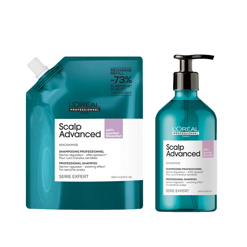 LOR SE Scalp 500ml Shampoo+Refill 500ml