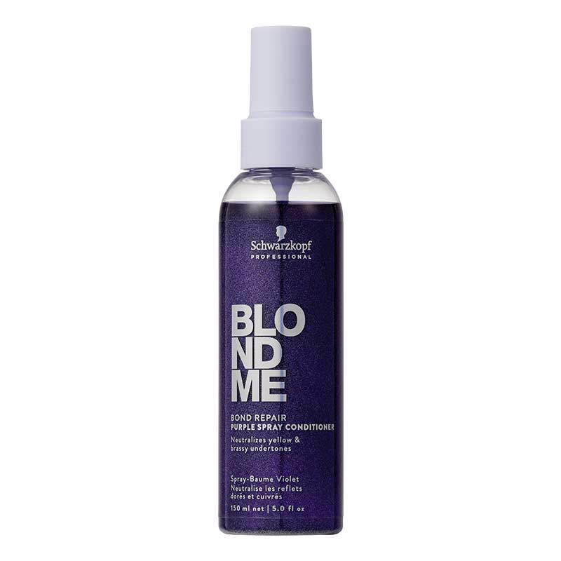 Schwarzkopf BlondMe Bond Repair Purple Spray Conditioner 150ml