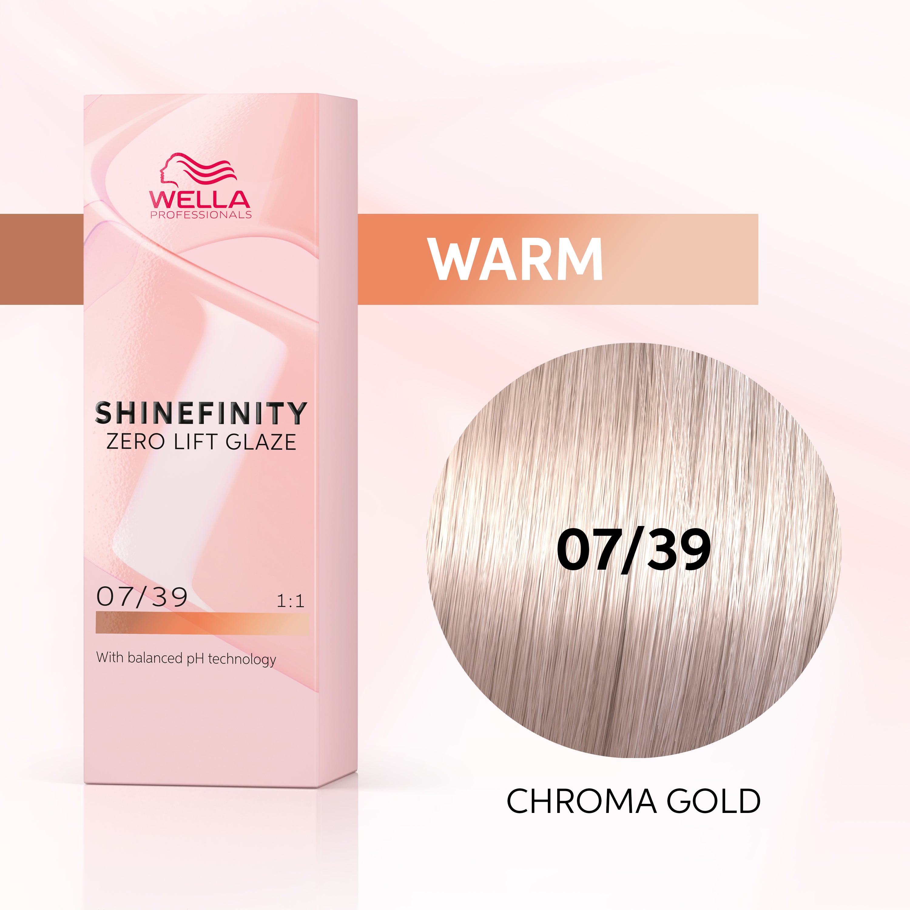 Wella Professionals Shinefinity 07/39 Chroma Gold (60 ml)