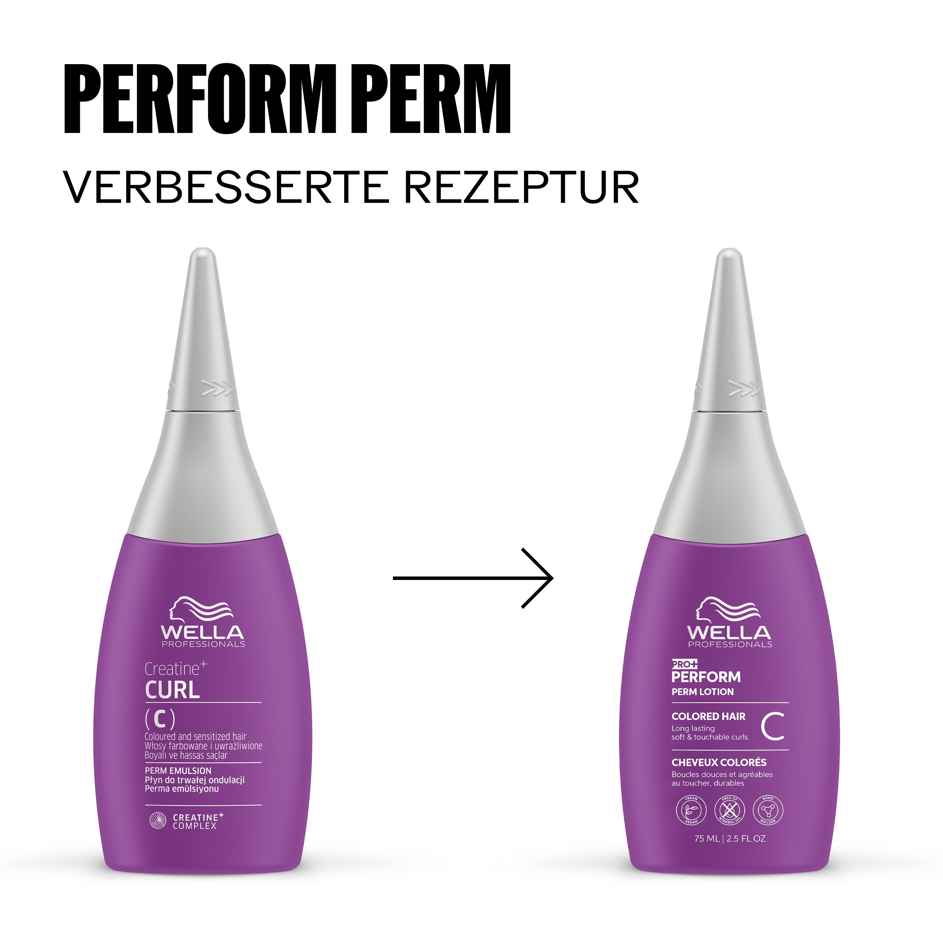 Wella Professionals Pro+ Perform Perm Lotion C (75 ml)