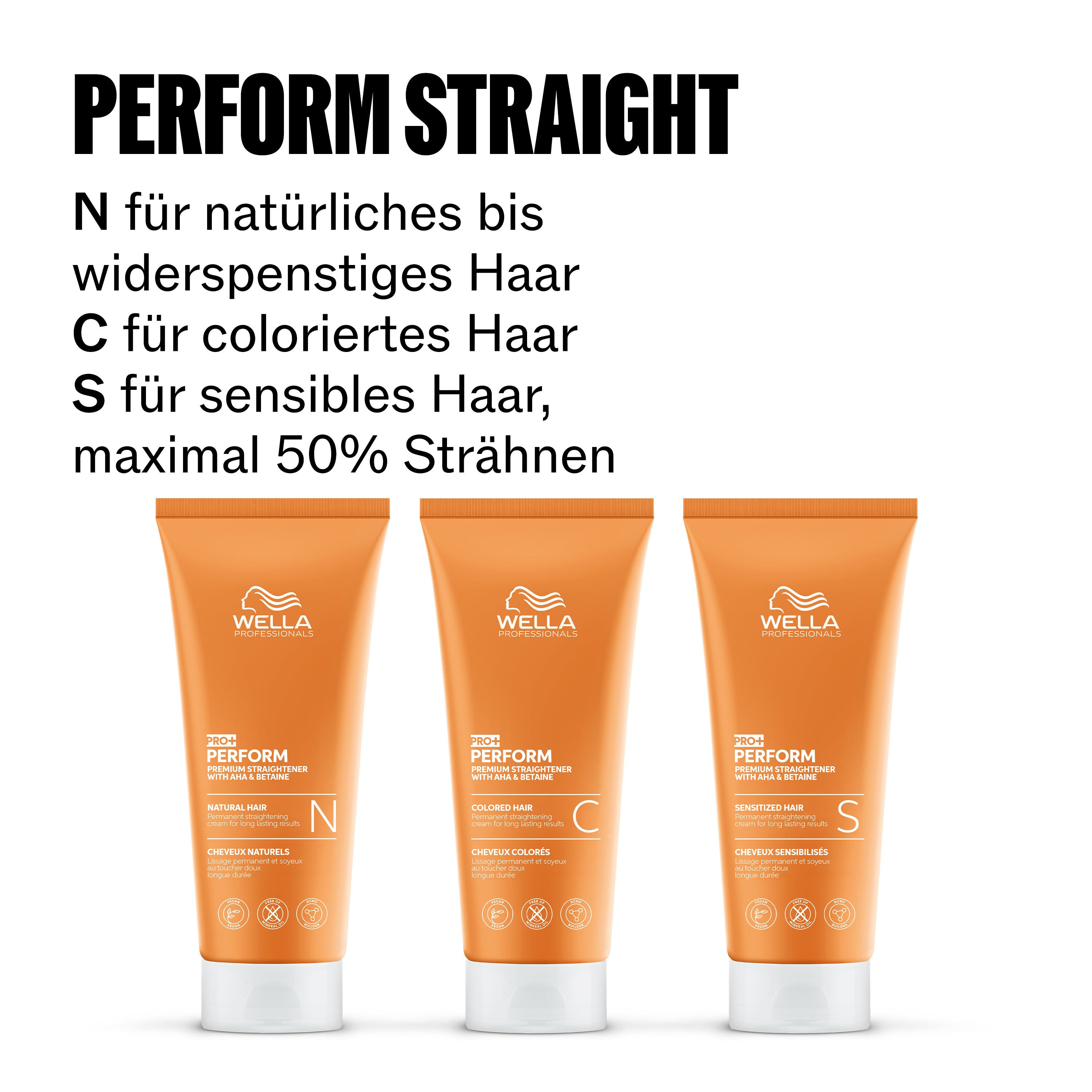 Wella Professionals Pro+ Perform Straightening Cream S (200 ml)