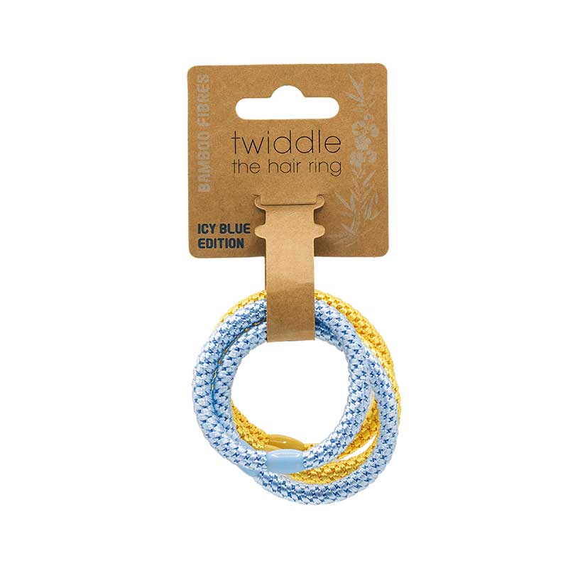 Twiddle Haargummi Icy Blue Edition (4 Stuck)