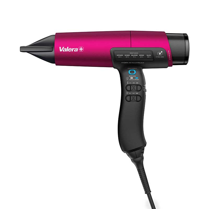 Valera Haartrockner Hydra 3D SmartSelect Aubergine