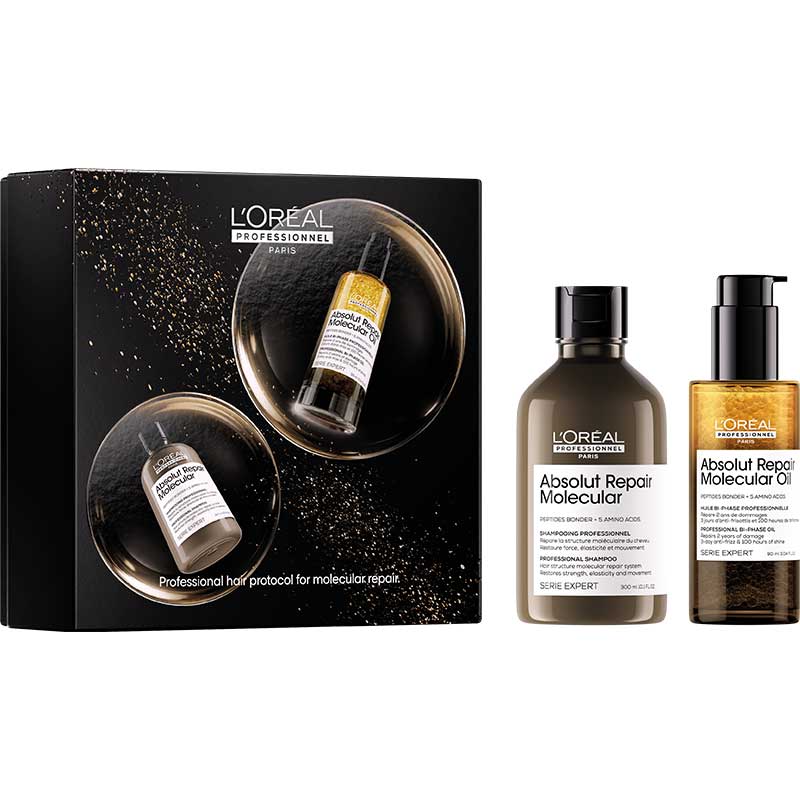 L'Oréal Professionnel Série Expert Absolut Repair Molecular Duo Coffret