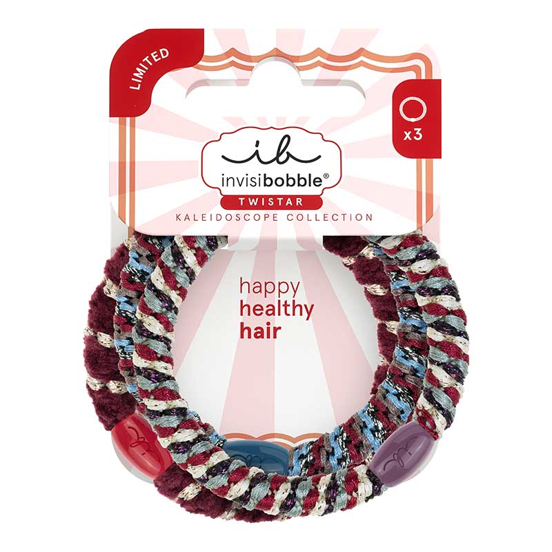 Invisibobble TWISTAR Kaleidoscope Joyspins 3pc Limited