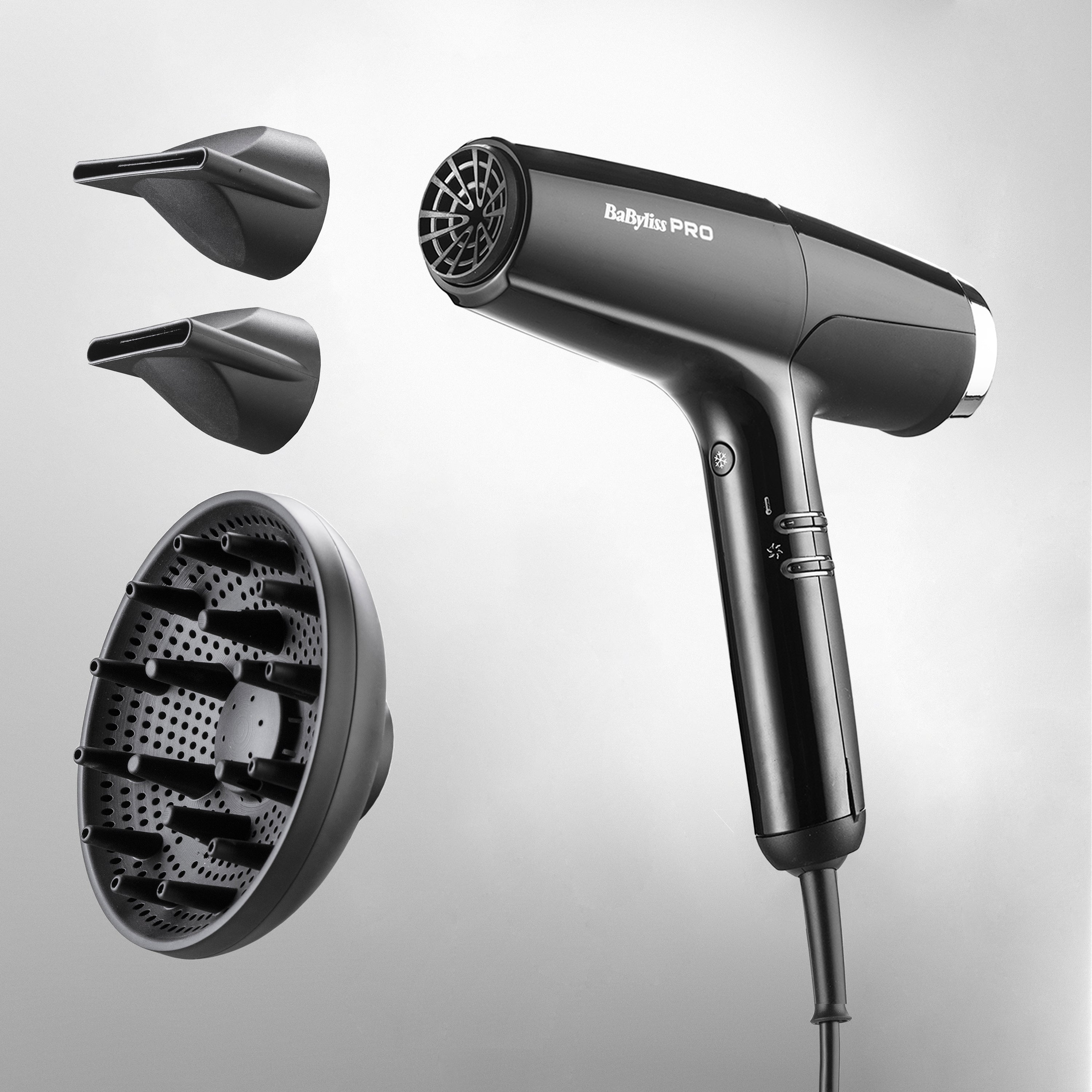Babyliss Highspeed Haartrockner Falco sw/sil