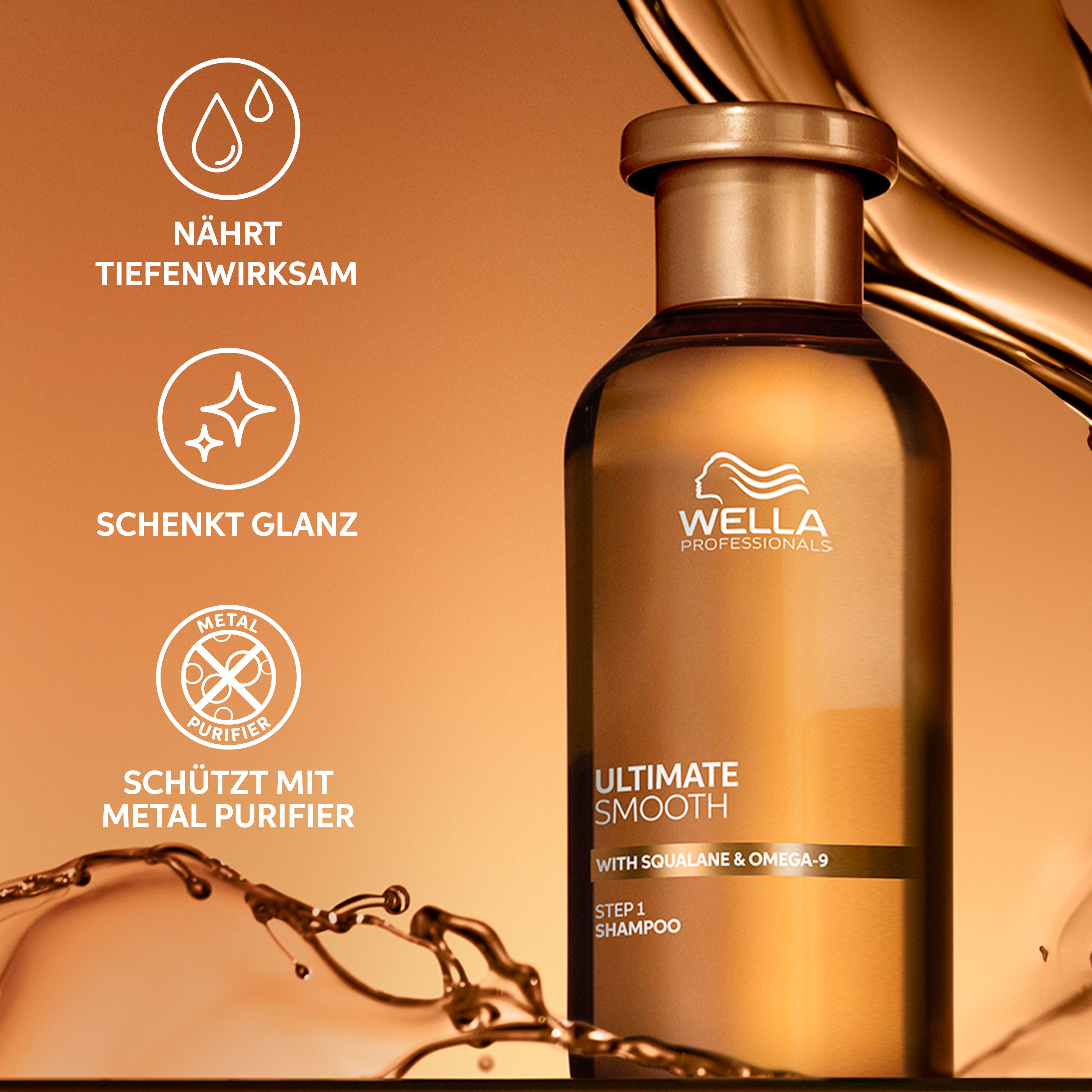 Wella Professional Ultimate Smooth Shampoo (1000 ml)