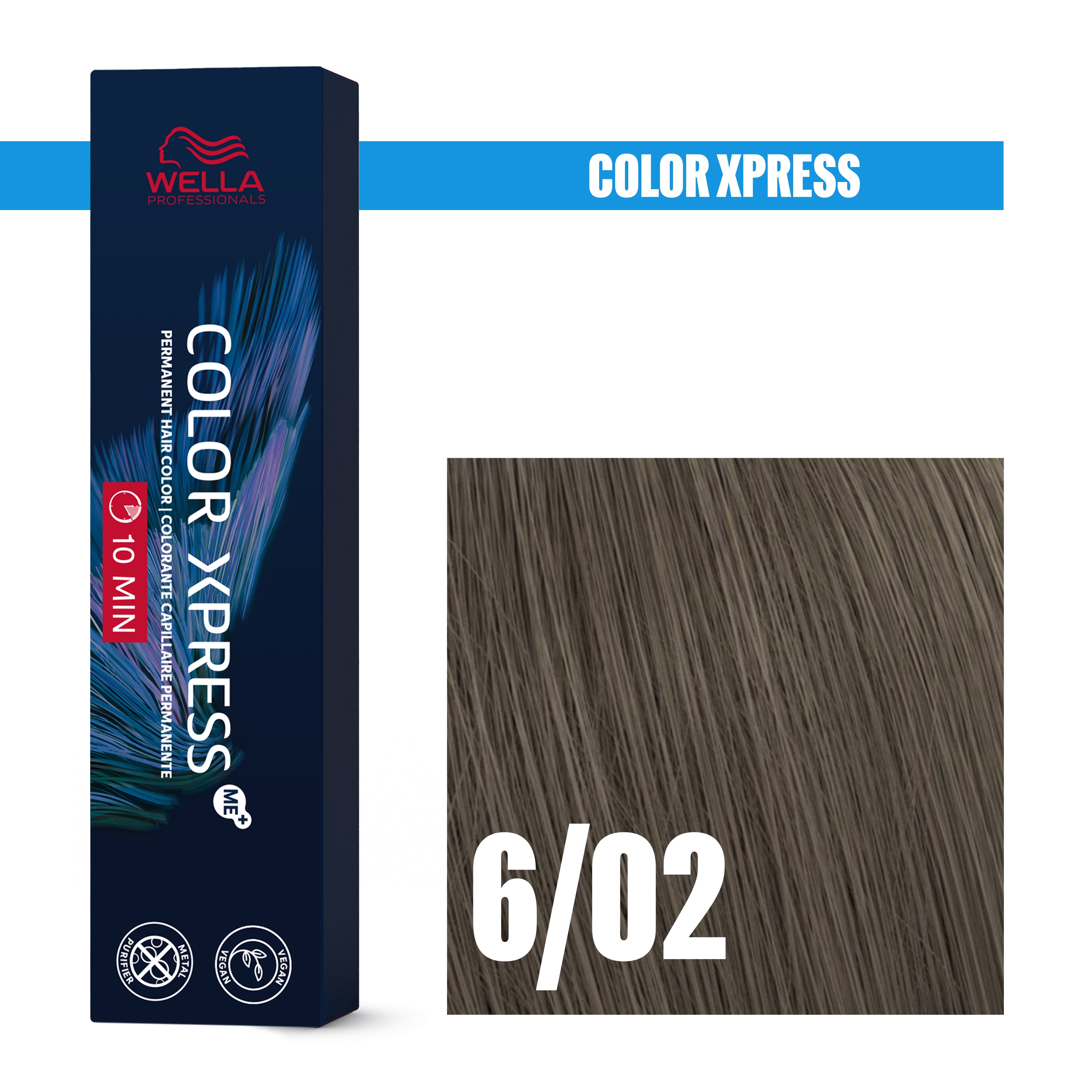 Wella Professional Color Xpress 6/02 dunkelblond natur-matt (60 ml)