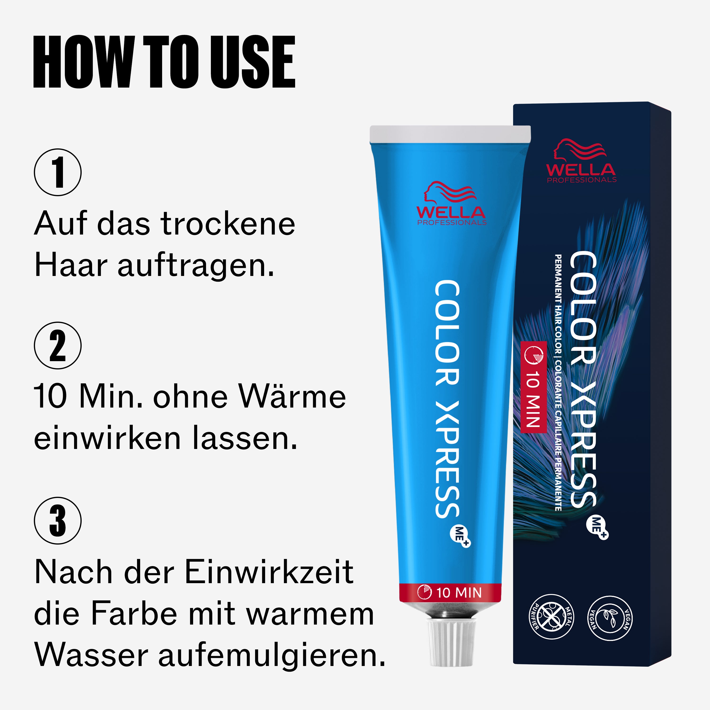 Wella Professional Color Xpress 9/06 lichtblond natur-violett (60 ml)
