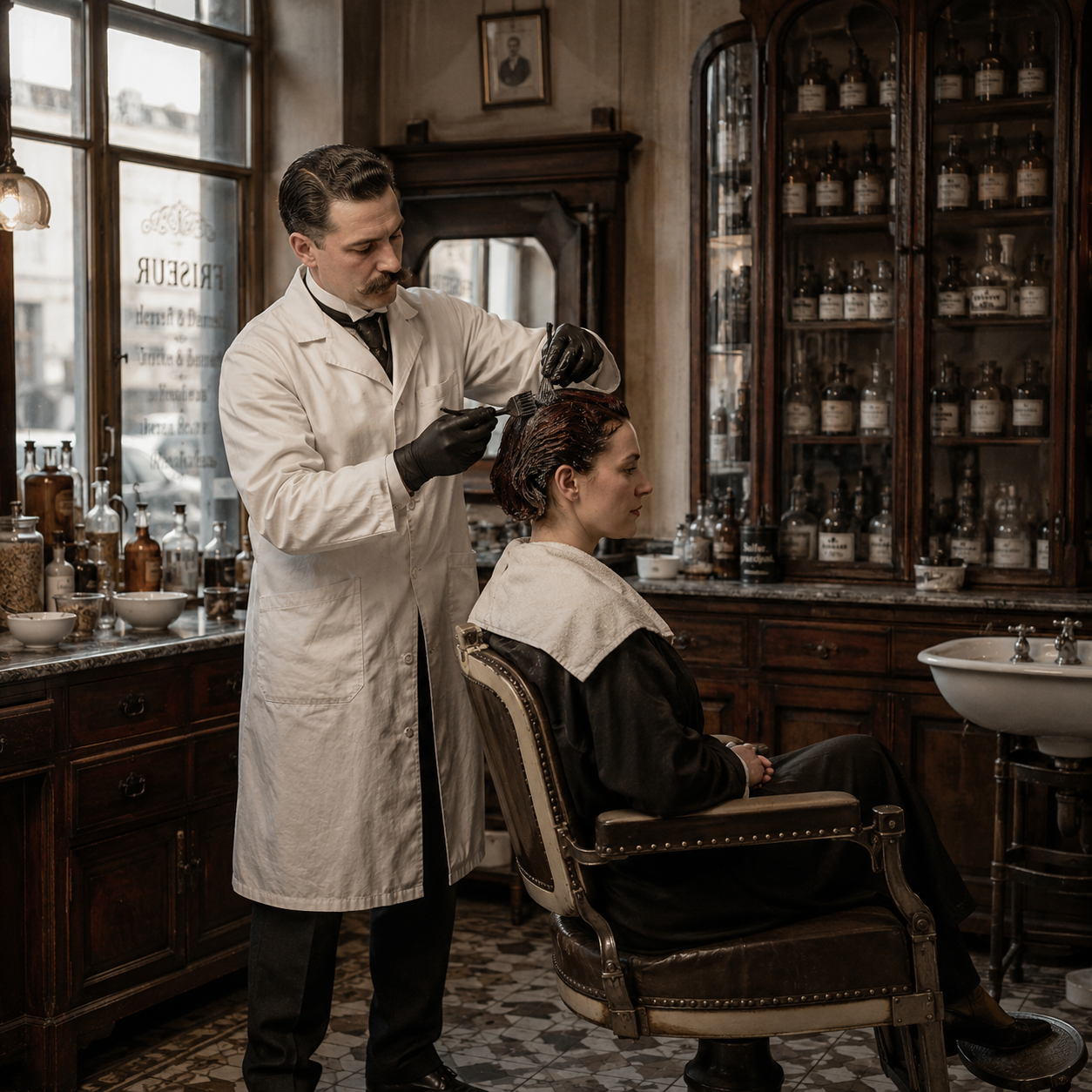 Die Geschichte der Haarfarbe