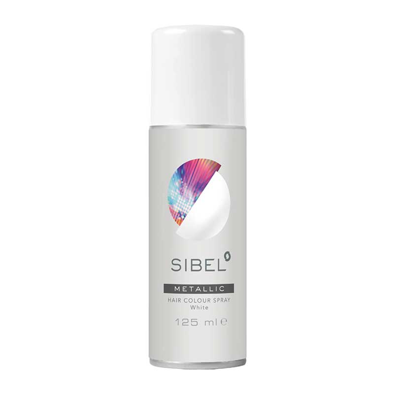 Sibel Hair Colour Spray Metallic Weiß (125 ml)