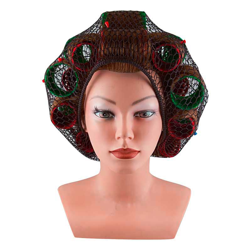 Mex pro Hair Schleier Dreiecksform Braun