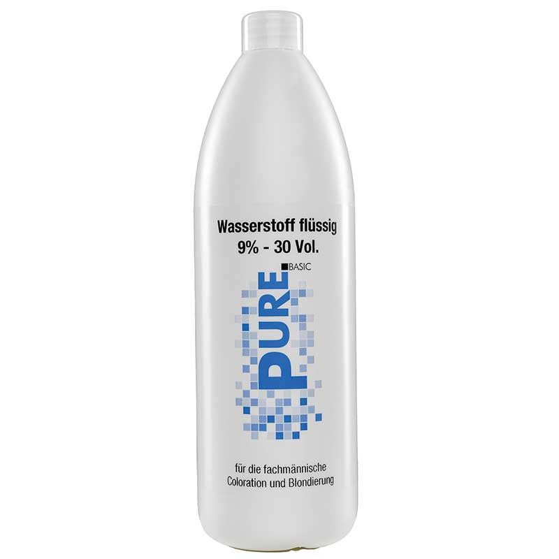 PURE Wasserstoff flüssig 9% für Coloration und Blondierung (1000 ml)