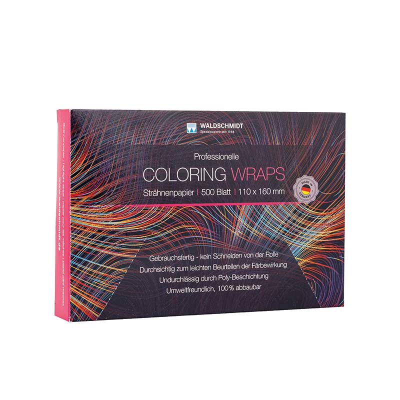 Mex pro Hair Coloring Wraps 110 x 160 mm (500 Blatt)