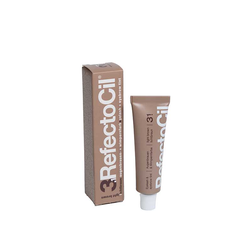 RefectoCil Augenbrauen- und Wimpernfarbe 3.1 Lichtbraun (15 ml)