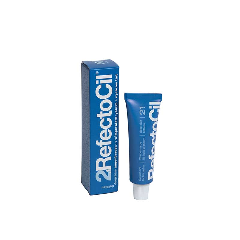 RefectoCil Augenbrauen- und Wimpernfarbe 2.1 Tiefblau (15 ml)