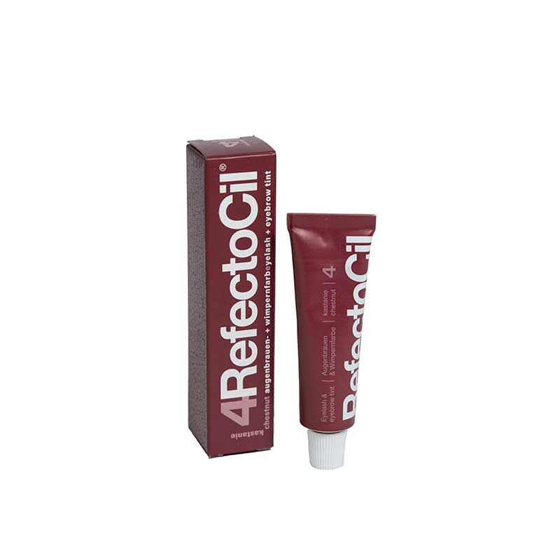 RefectoCil Augenbrauen- und Wimpernfarbe 4 Kastanie (15 ml)