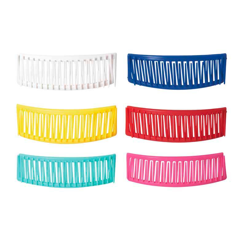 Mex pro Hair Wasserwellkämmchen 95 mm Bunt (12 Stück)