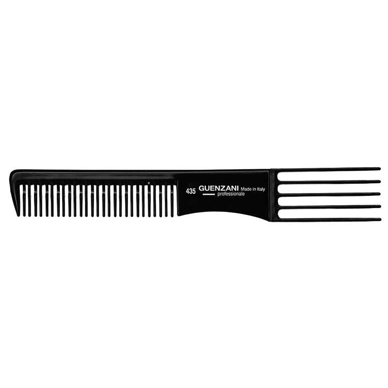 Guenzani Toupiergabelkamm 7,5" mit gewellter Zahnung